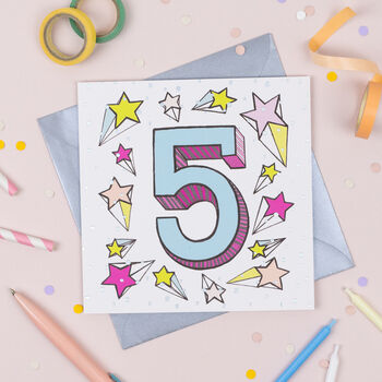 '5th' Birthday Card, 2 of 2