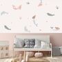 Mermaid And Dolphin Fabric Wall Stickers, thumbnail 3 of 5