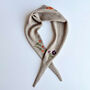 Hand Embroidered Meadow Floral Neck Scarf Gift For Her, thumbnail 4 of 12