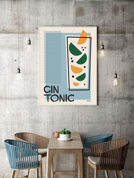 Gin And Tonic Art Print, 3 of 3
