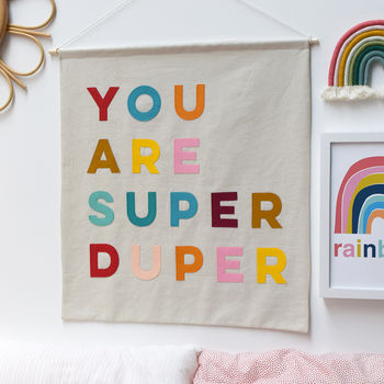 You Are Super Duper Wall Banner, 3 of 3