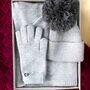 Cashmere Gloves, Hat And Scarf Personalised Gift Set, thumbnail 1 of 10