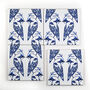 Lovebirds Tile Blue And White, thumbnail 4 of 11