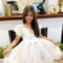 Charlee In Ivory White ~ Flower Girl /Party Dress, thumbnail 1 of 9