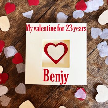 Personalised Valentine's Day Card, 3 of 4