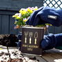 Personalised Allotment Gardening Hip Flask, thumbnail 2 of 4