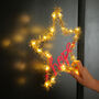 Personalised Christmas Star Decoration, thumbnail 3 of 6