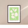 Summertime Heure D'ete Floral Print, thumbnail 1 of 4