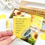 Sunflower Themed Tea Gift | Encouragement Gift | Gardener Gift, thumbnail 4 of 11