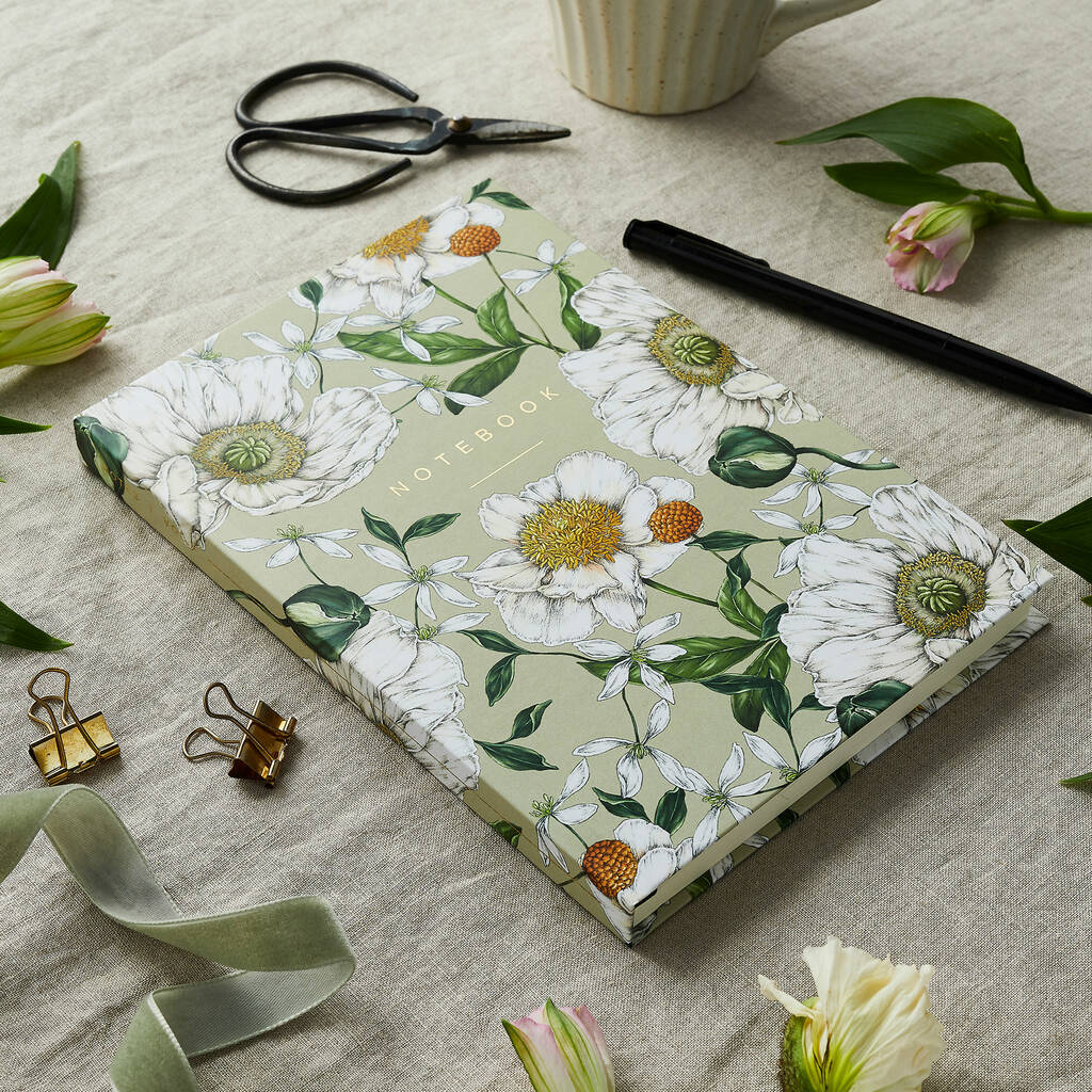 Hardback Luxury Notebook, Spring Blossom By Catherine Lewis Design ...