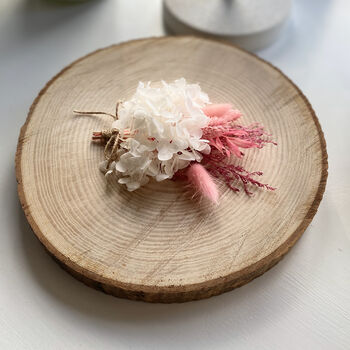 Personalised White Hydrangea Wife Valentine's Card, 3 of 3