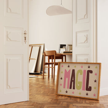 Magic Colourful Nursery Wall Art Print, 5 of 9
