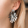 Statement Acrylic Leaf Earrings In Colours, thumbnail 11 of 12