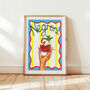 Negroni Cocktail Art Print – Italian Aperitif Wall Art, thumbnail 2 of 10