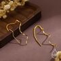 Sterling Silver Swirl Design Ear Threaders, thumbnail 2 of 11