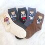 Christmas Bear Hug Socks Hamper, Secret Santa Gift, thumbnail 4 of 7