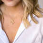 Moonstone And Gold Vermeil Plated Eternity Necklace, thumbnail 4 of 7