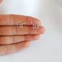 Serotonin Stud Earrings, Gift For Happiness, thumbnail 2 of 5