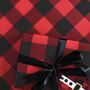 Gingham Christmas Wrapping Paper, thumbnail 4 of 4