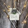 Personalised Family Surname Christmas Decoration, thumbnail 1 of 2