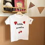 Personalised 'Little Sweetie' Strawberry Children's Top, thumbnail 1 of 4