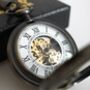 Steampunk Pocket Watch Bronze; The Percy, thumbnail 7 of 7