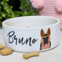 Personalised Dog Breed Food Bowl, thumbnail 9 of 12