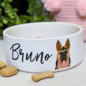 Personalised Dog Breed Food Bowl, 9 of 12