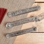 Silver Indian Style Incense Stick Holder Ash Catcher, thumbnail 1 of 7