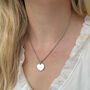 Personalised Handwriting Heart Necklace, thumbnail 3 of 5