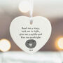 Porcelain Children's Heart Read Me A Story Keepsake Gift, thumbnail 2 of 2
