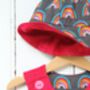 Reversible Pinafore Dress Rainbow Needlecord, thumbnail 6 of 8