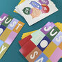 Colourful Typographic Blank Card Set, thumbnail 3 of 4