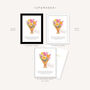 Personalised Thank You Teacher Print Including Children's Names, thumbnail 6 of 6