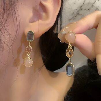Colourful Gemstone Dangle Earrings Gift, 6 of 6