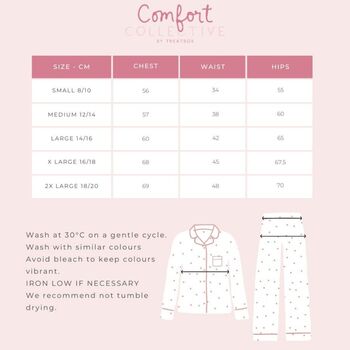 Comfort Collective Cherry Print Pyjama Set, 4 of 4