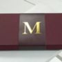 Personalised Scarf With A Gold Shimmer, thumbnail 2 of 4