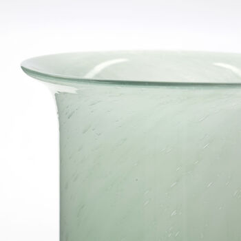 Mint Green Glass Vase, 4 of 4