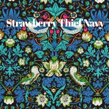 Strawberry Thief Monogram Knitting Needle Case, 5 of 5