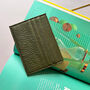 Multicoloured Slim Leather Card Holder Seven Slots, thumbnail 5 of 12
