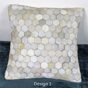 Cowhide Hive Cushions Covers, 2 of 4