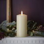 Rechargeable 15cm Tru Glow Wax Pillar Candle, thumbnail 1 of 7