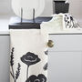 Organic Tea Towel | Wildflower, thumbnail 2 of 5