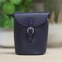Small Cross Body Bag In Navy Blue, thumbnail 1 of 3