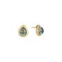 Turquoise Stud Earring, thumbnail 3 of 4
