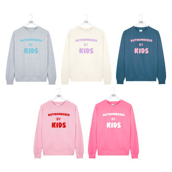 Outnumbered By Kids Sweatshirt, 3 of 7