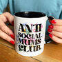 The Anti Social Mums Club Ceramic Mug, thumbnail 2 of 4