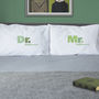 Personalised Couple Pillowcases Mr / Mrs, thumbnail 6 of 12