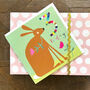 Rabbit 3rd Birthday Card, thumbnail 1 of 5