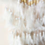 White Whimsical Feather Dream Catcher, thumbnail 3 of 6